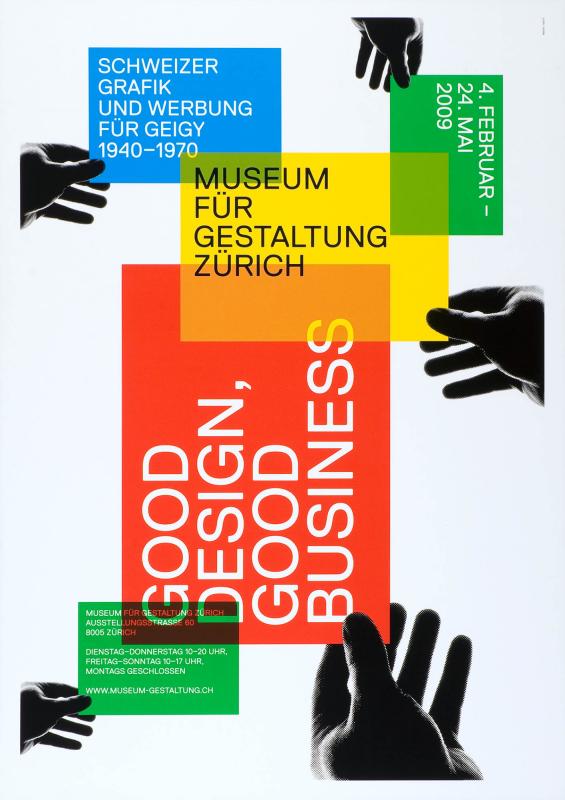 Plakate Museum Fur Gestaltung Zurich Good Design Good Business
